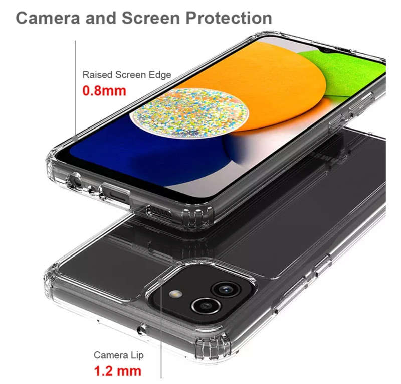 Shockproof Clear Cover for Galaxy A03