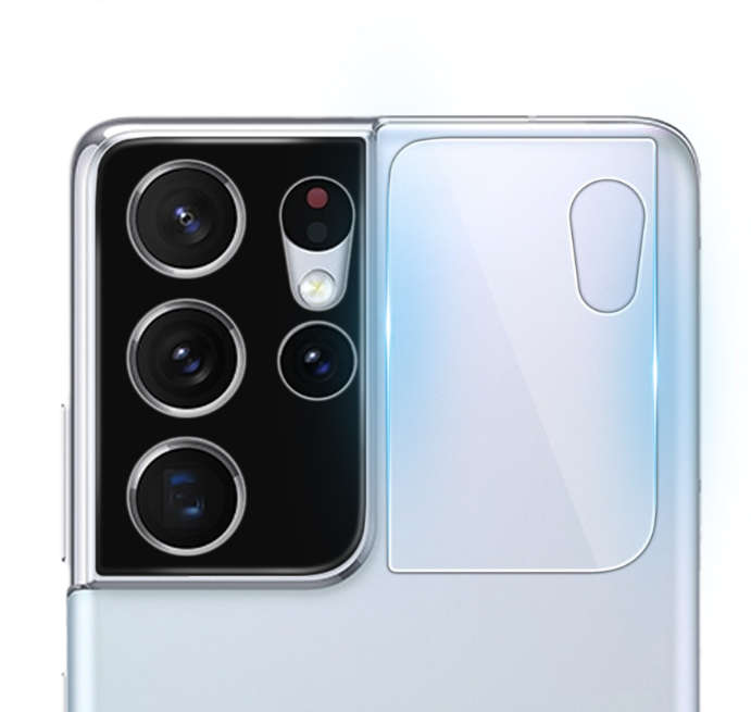 CellTime Tempered Glass Protector for Galaxy S21 Ultra Camera Lens
