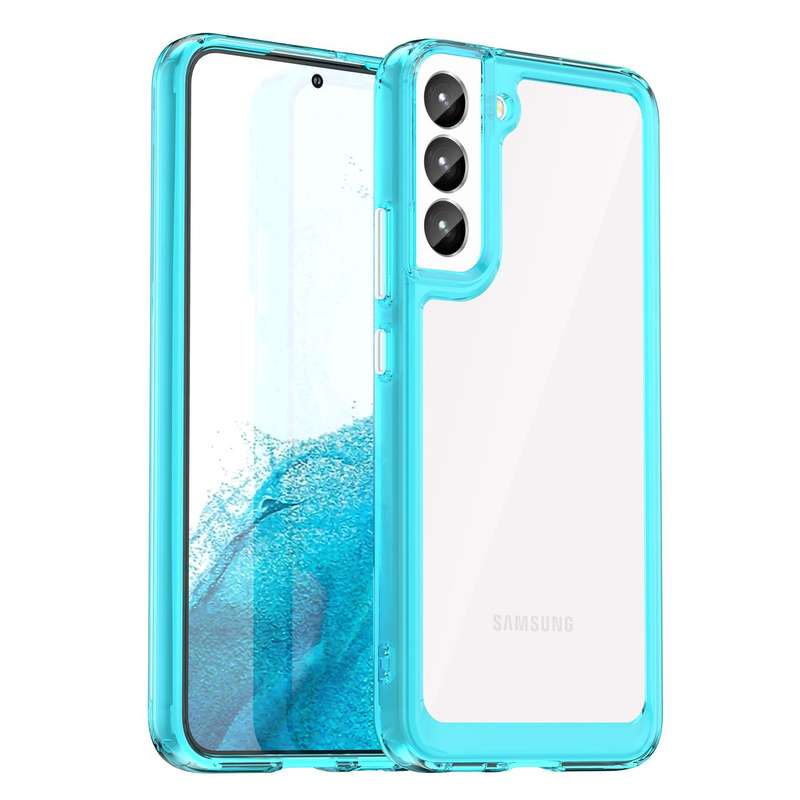 Candy Clear Shockproof Cover for Galaxy S23 Plus