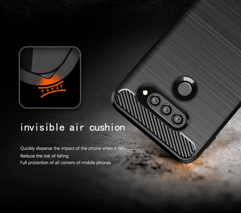 CellTime LG G8s ThinQ Shockproof Carbon Fiber Design Cover