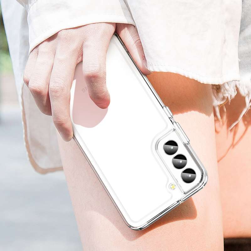 Candy Clear Shockproof Cover for Galaxy S23 Plus