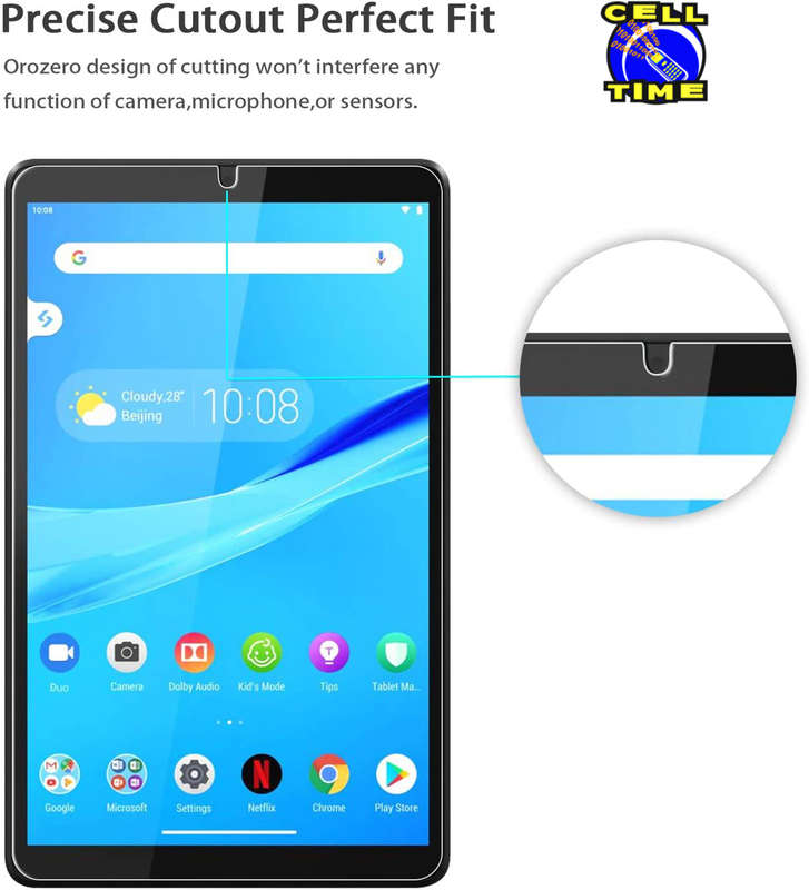 CellTime Tempered Glass Screen Guard for Lenovo M8 (8") (TB-8504)