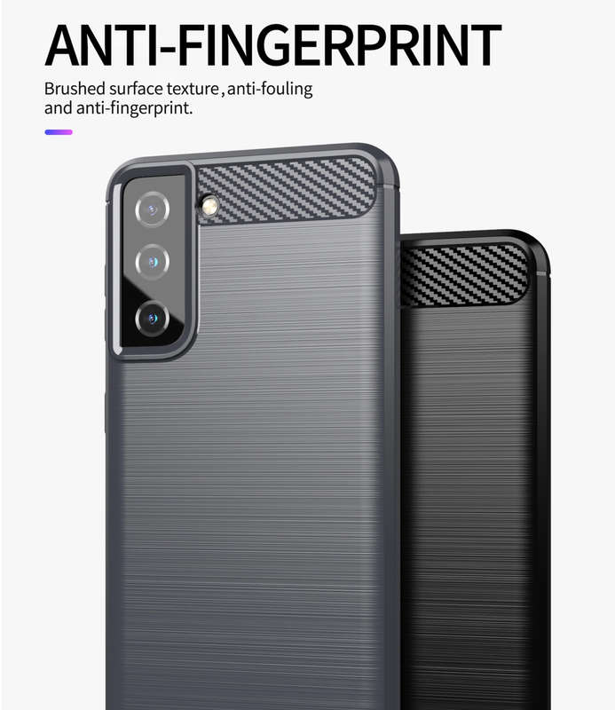 CellTime Galaxy S21 Plus Shockproof Carbon Fiber Design Cover