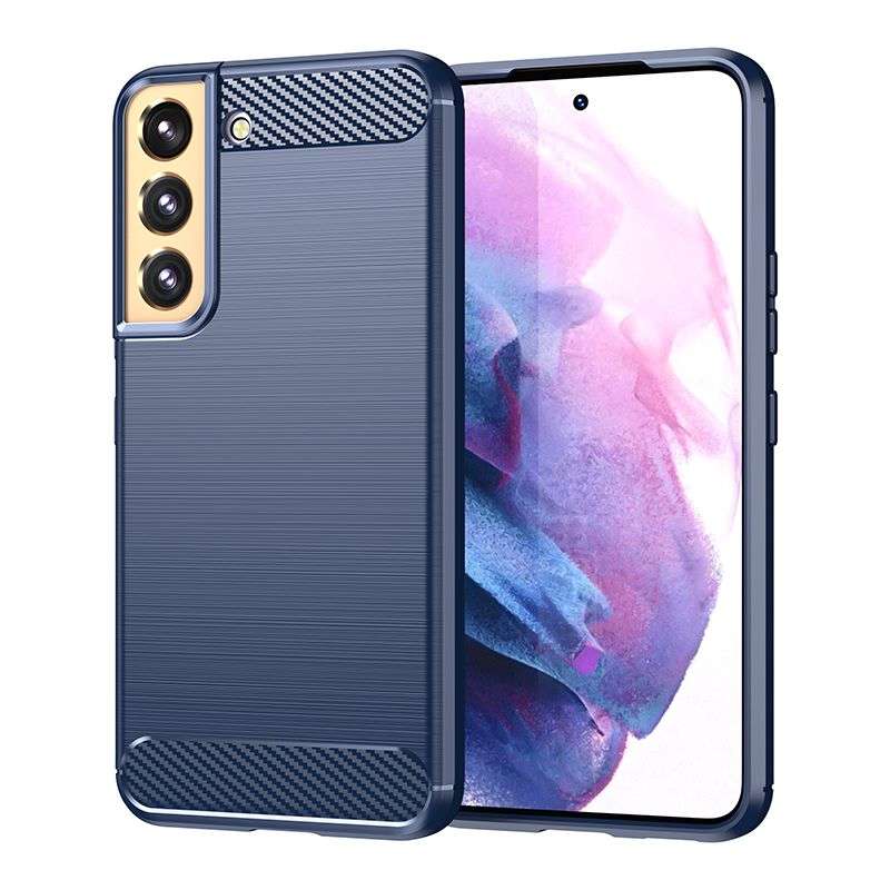 CellTime Galaxy S22 Shockproof Carbon Fiber Design Cover