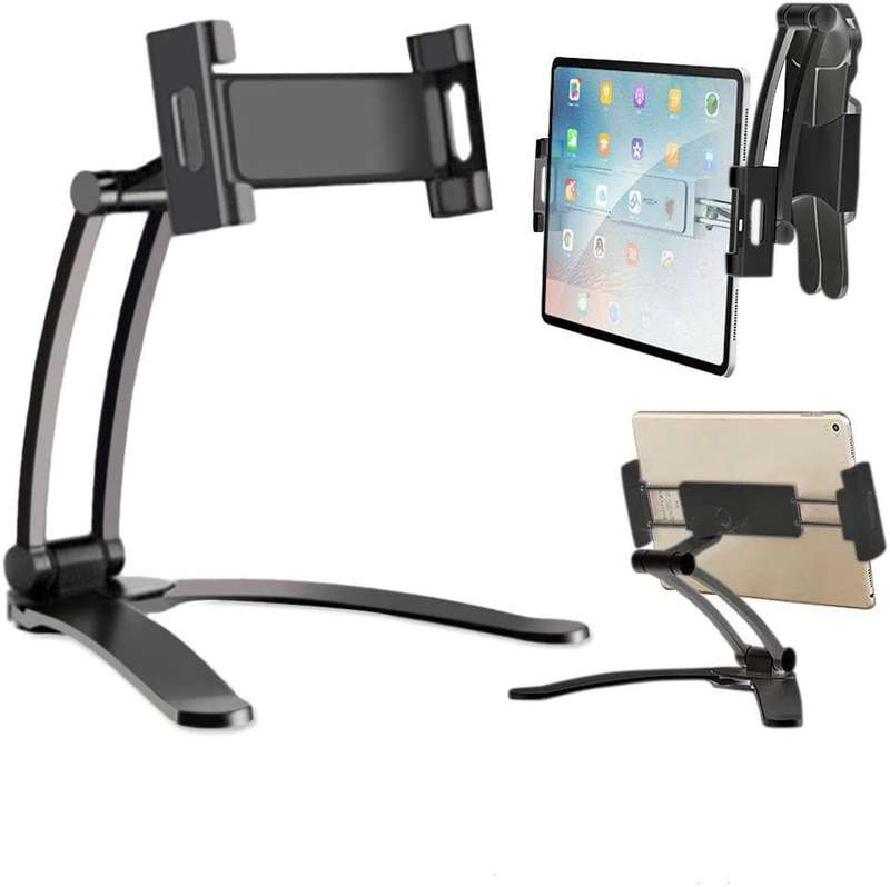 Lazy Mount Adjustable Aluminium Multi-Angle Foldable Tablet Stand