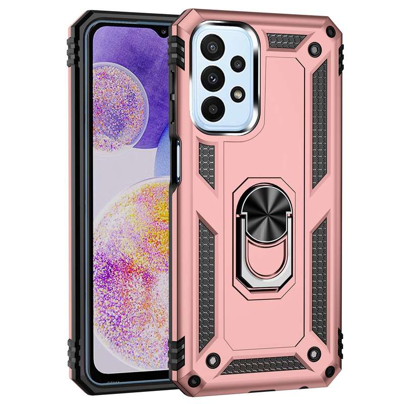 Sergeant Armor Shockproof Kickstand Cover for Galaxy A23 4G