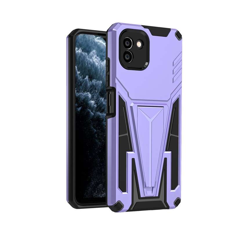 V-Armor Shockproof Kickstand Cover For Galaxy A03