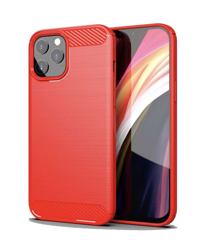 CellTime iPhone 12 Pro Max Shockproof Carbon Fiber Design Cover