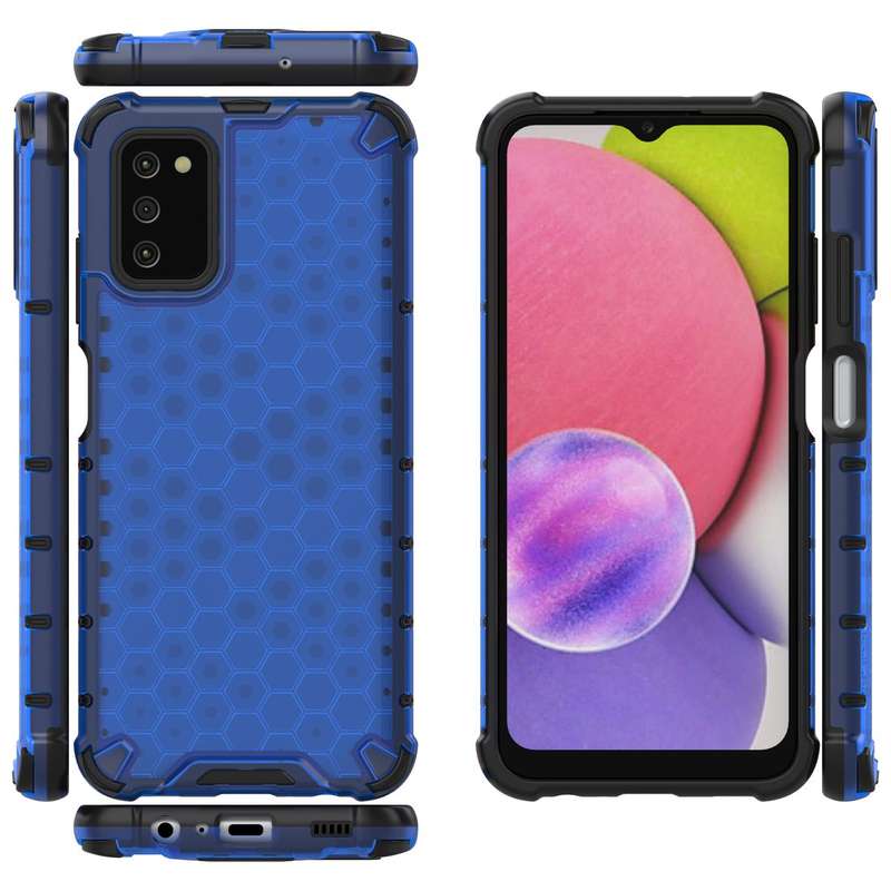 Honeycomb Shockproof Cover for Galaxy A03s