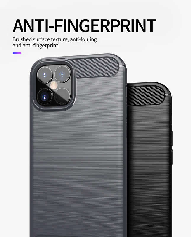 CellTime iPhone 12 Mini Shockproof Carbon Fiber Design Cover