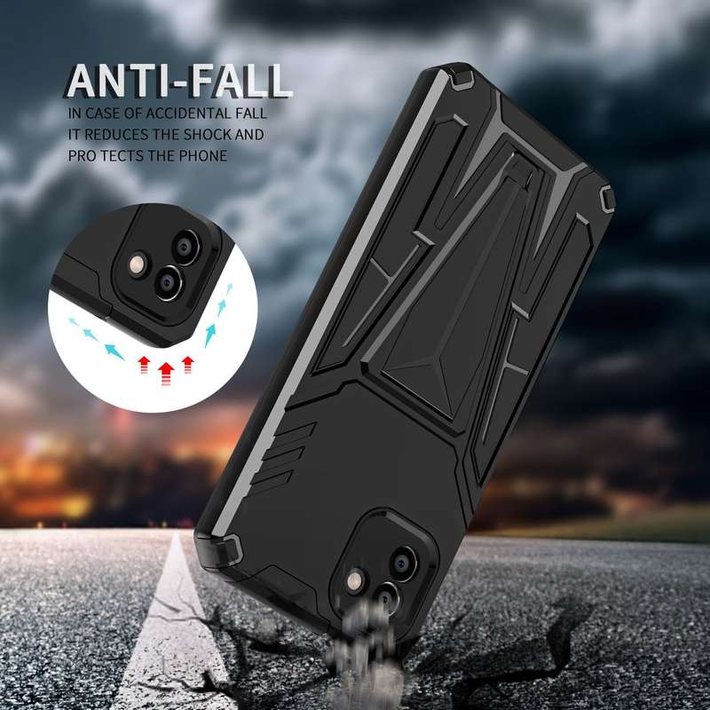 V-Armor Shockproof Kickstand Cover For Galaxy A03