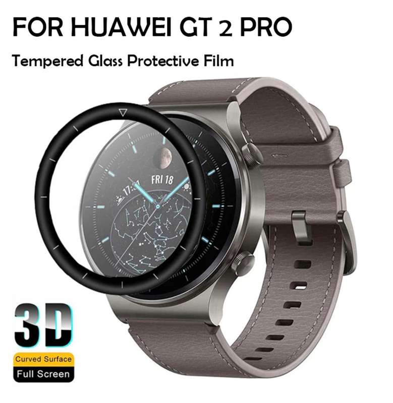 CellTime Huawei GT2 Pro Tempered Fiber Glass Screen Guard