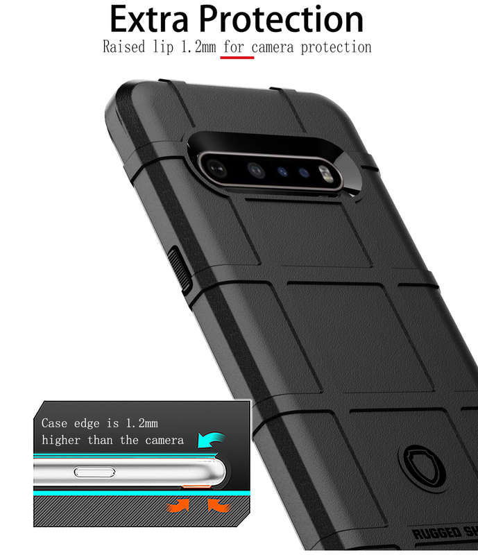 CellTime LG V60 ThinQ Shockproof Rugged Shield Cover