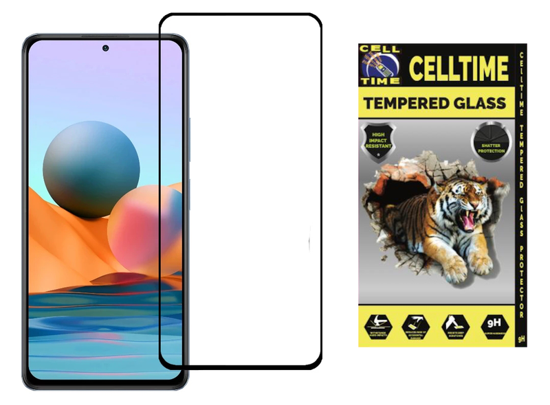 CellTime Full Tempered Glass Screen Guard for Galaxy A72