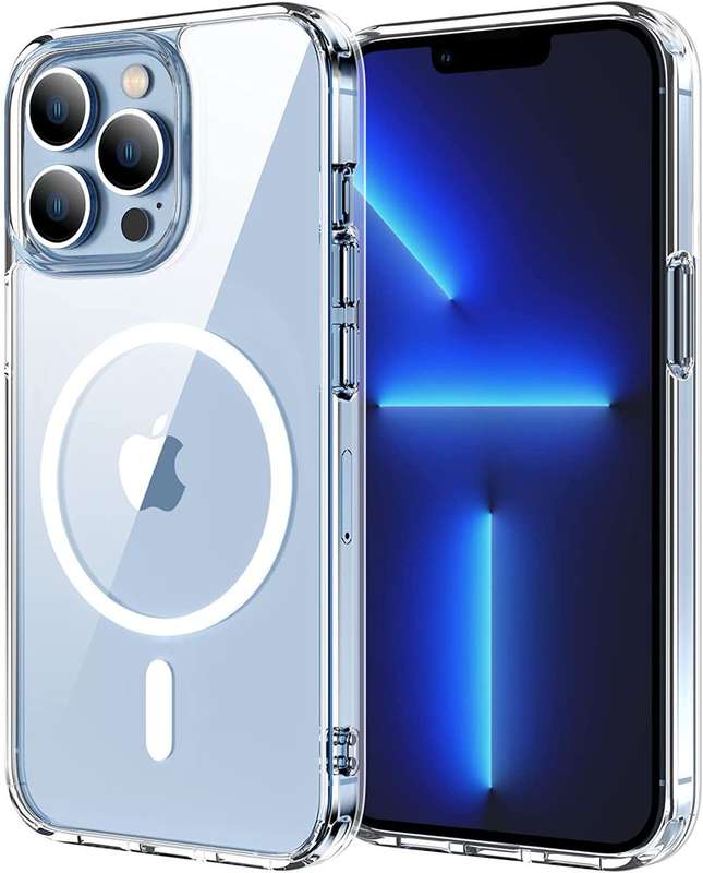 CellTime iPhone 13 Pro Max Clear Shockproof Clear Cover with MagSafe