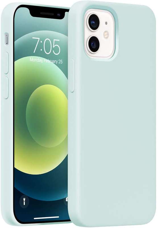 CellTime iPhone 12 Mini Shockproof Thickened Design Silicone Case with Soft Feel