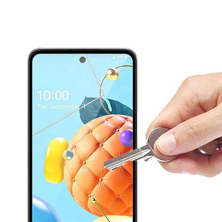 CellTime Full Tempered Glass Screen Guard for LG K42 / K52 / K62