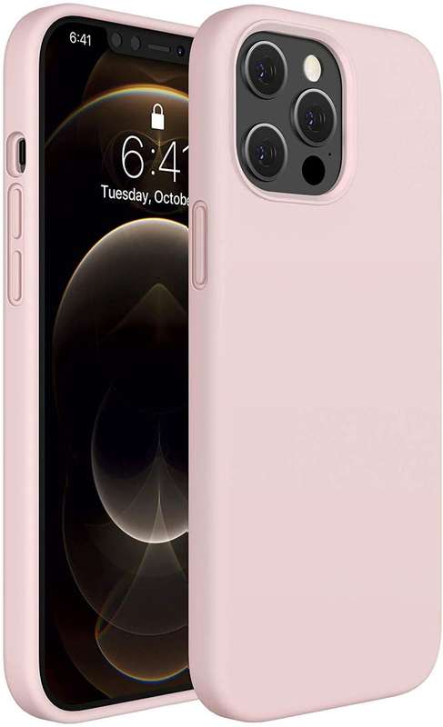CellTime iPhone 12 Pro Max Shockproof Thickened Design Silicone Case with Soft Feel