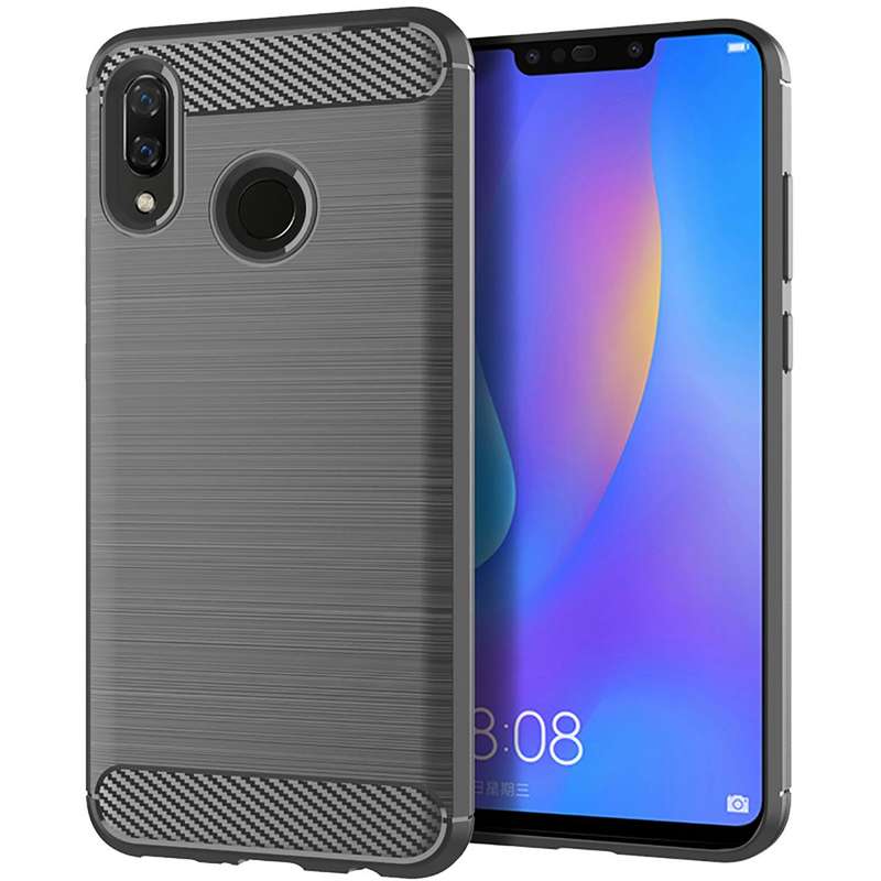 CellTime Huawei Y8s 2020 Shockproof Carbon Fiber Design Cover