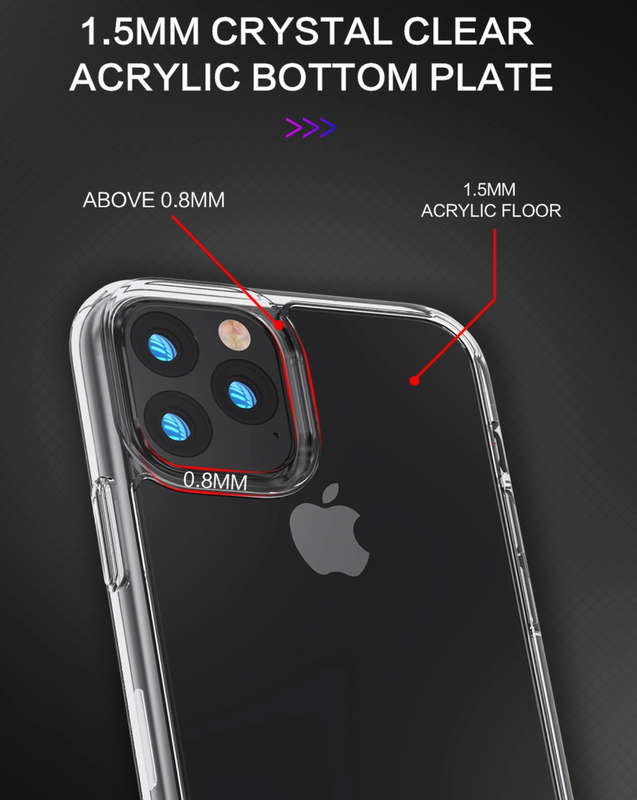 CellTime iPhone 12 Pro Max Shockproof Clear Cover