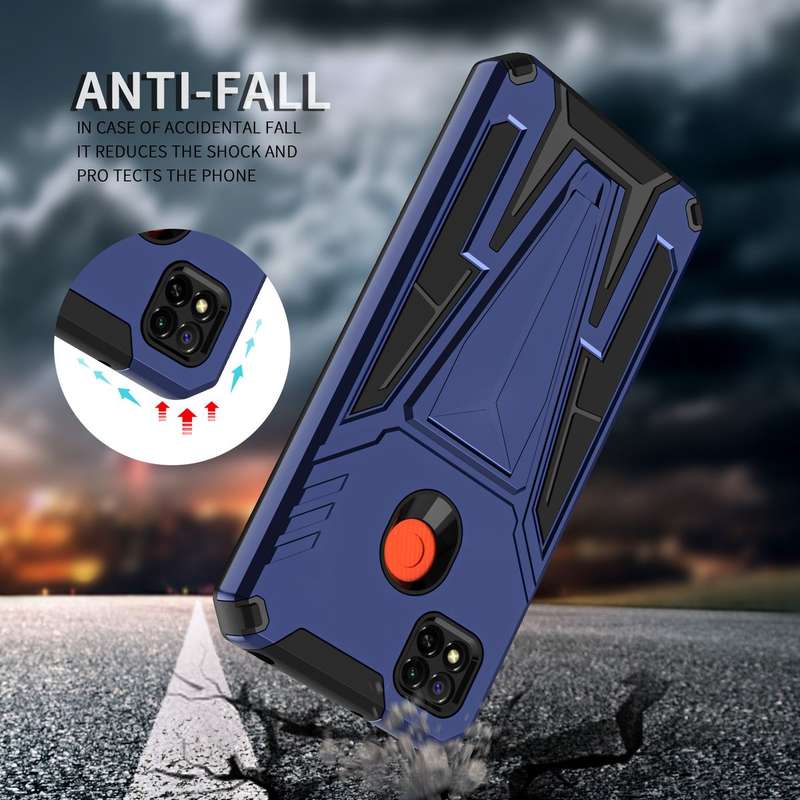CellTime V-Armor Shockproof Kickstand Cover for Redmi 9C