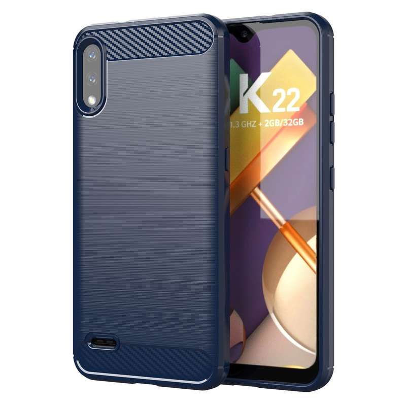 CellTime LG K22 Shockproof Carbon Fiber Design Cover