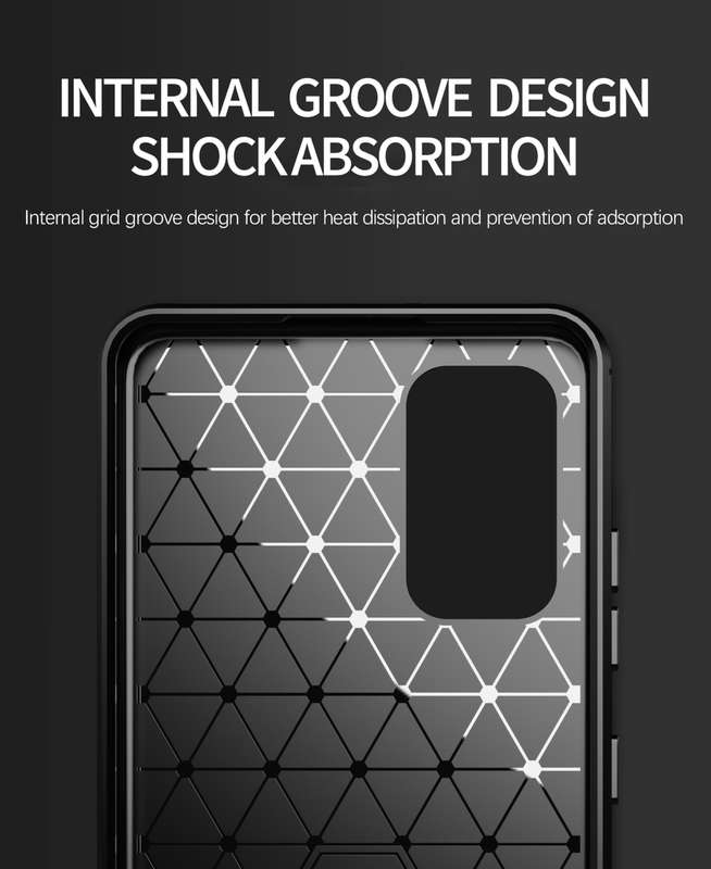 CellTime Galaxy A32 LTE/4G Shockproof Carbon Fiber Design Cover