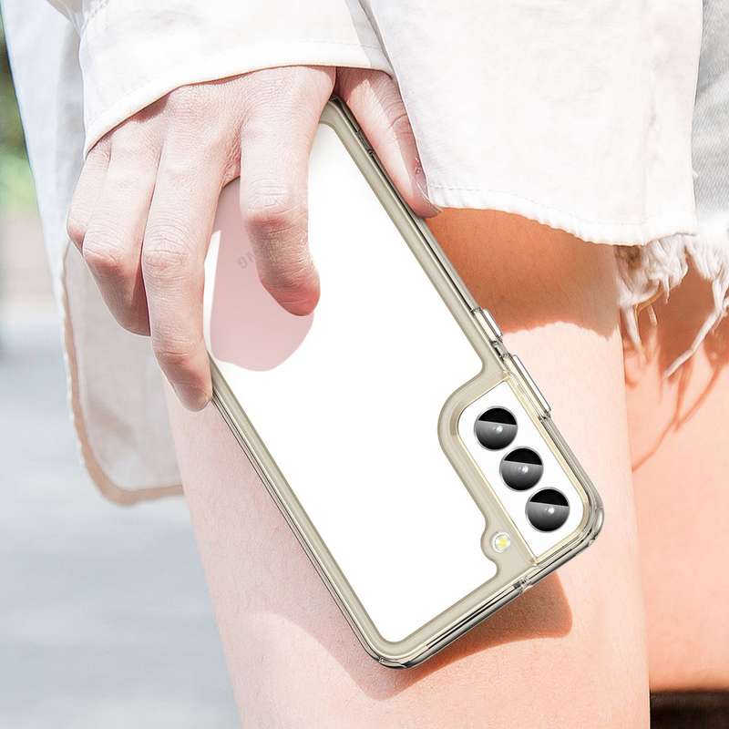 Candy Clear Shockproof Cover for Galaxy S23 Plus