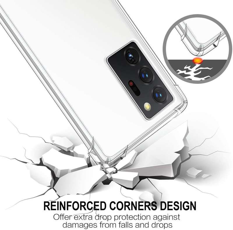 CellTime Galaxy Note 20 Clear Shock Resistant Armor Cover