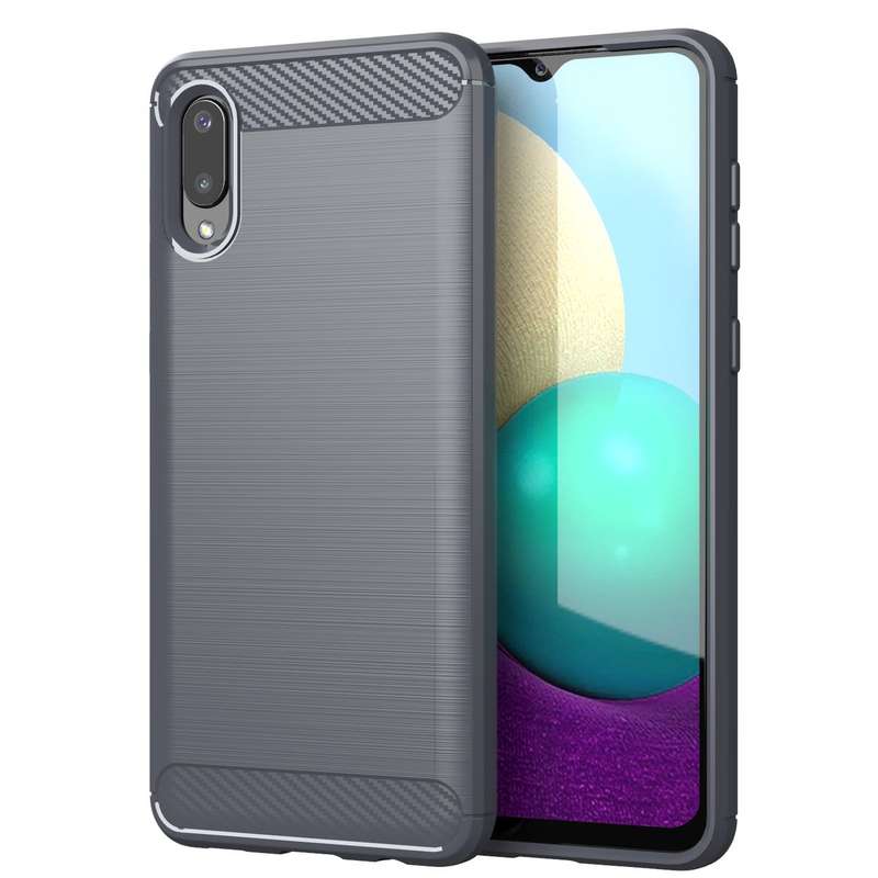 CellTime Galaxy A02 Shockproof Carbon Fiber Design Cover
