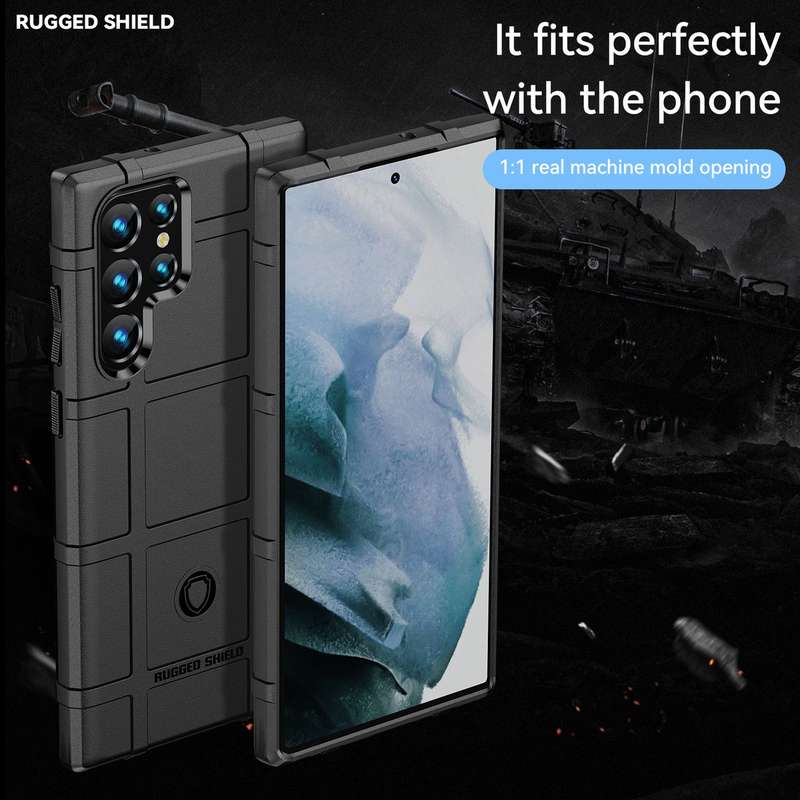 CellTime Galaxy S22 Ultra Shockproof Rugged Shield Cover