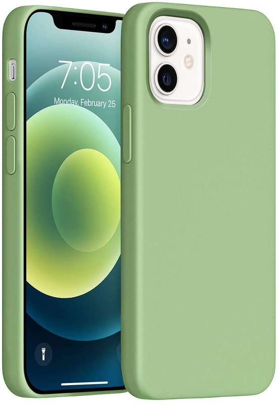 CellTime iPhone 12 Mini Shockproof Thickened Design Silicone Case with Soft Feel