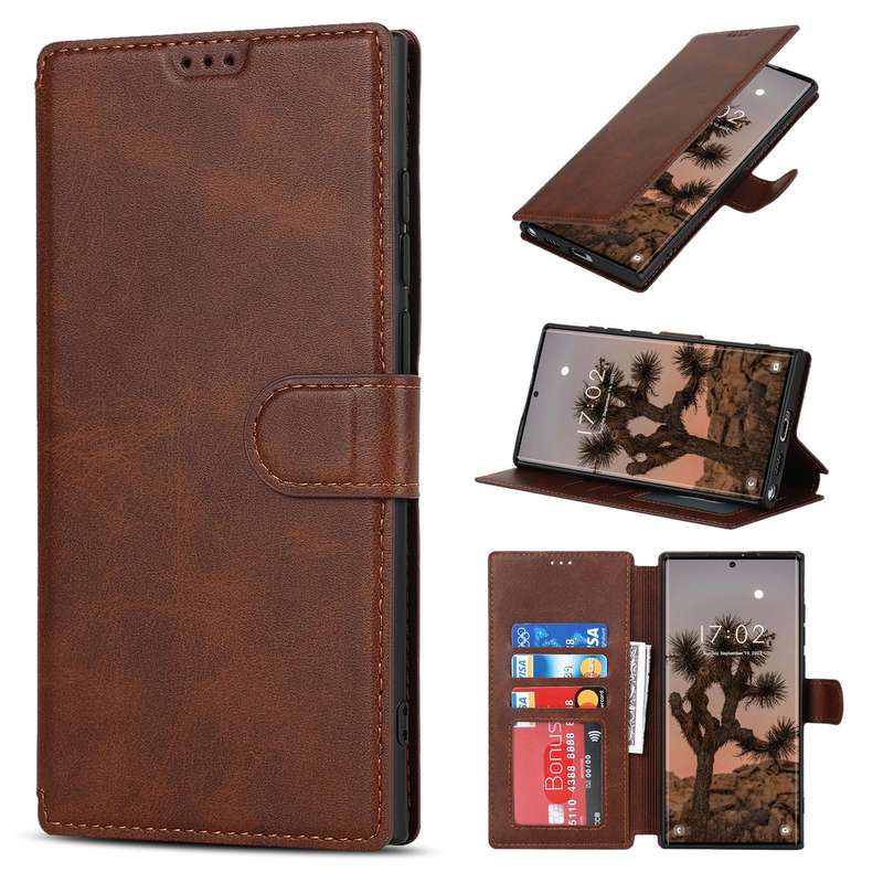 CellTime Galaxy S22 Ultra Flip Cover with Card Slots