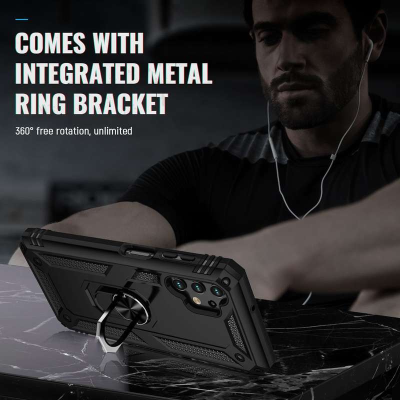 Sergeant Armor Shockproof Kickstand Cover for Galaxy A13