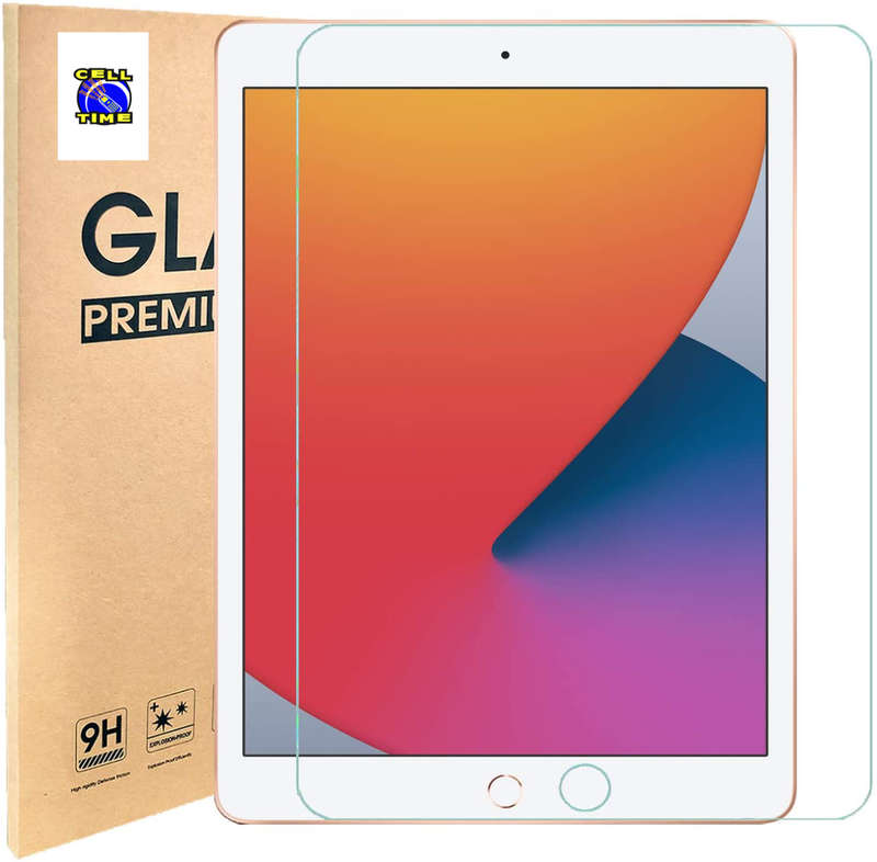 CellTime Tempered Glass Screen Guard for iPad 7th / 8th / 9th Gen (10.2")