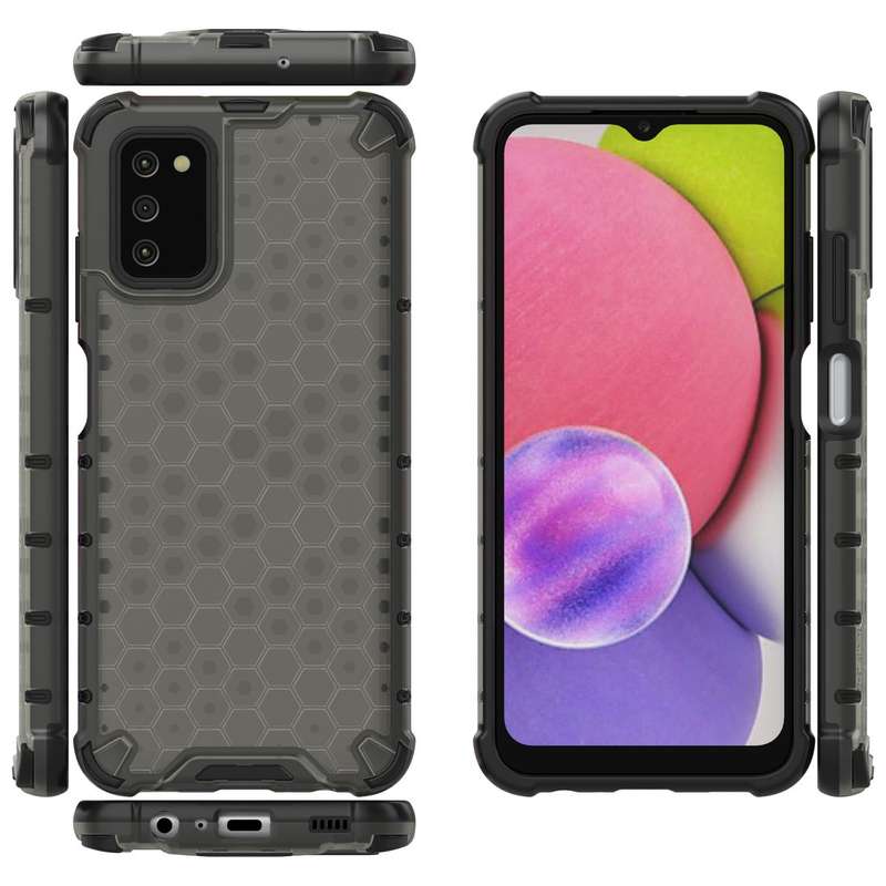 Honeycomb Shockproof Cover for Galaxy A03s