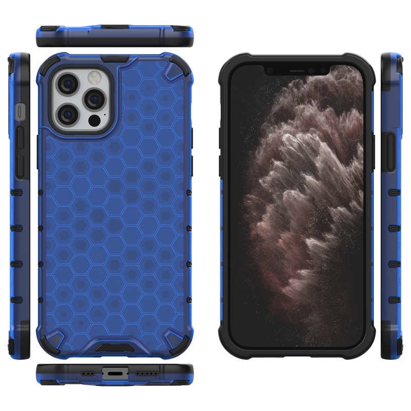 CellTime iPhone 12 / iPhone 12 Pro Shockproof Honeycomb Cover