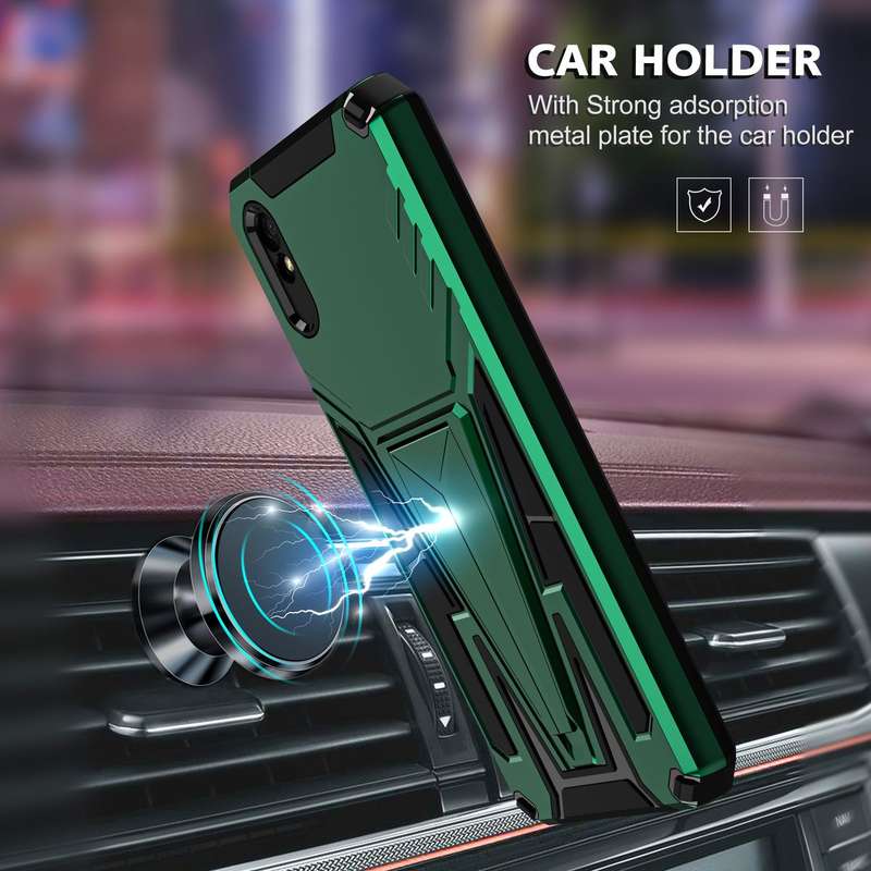 CellTime V-Armor Shockproof Kickstand Cover for Redmi 9A