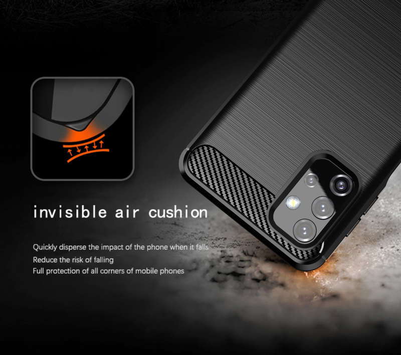 CellTime Galaxy A32 5G Shockproof Carbon Fiber Design Cover