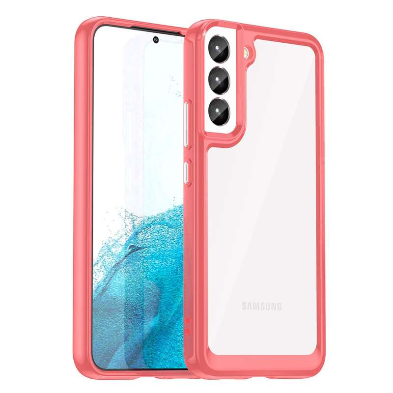 Candy Clear Shockproof Cover for Galaxy S23 Plus