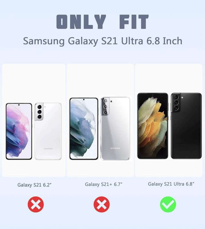 CellTime Galaxy S21 Ultra Shockproof Clear Cover
