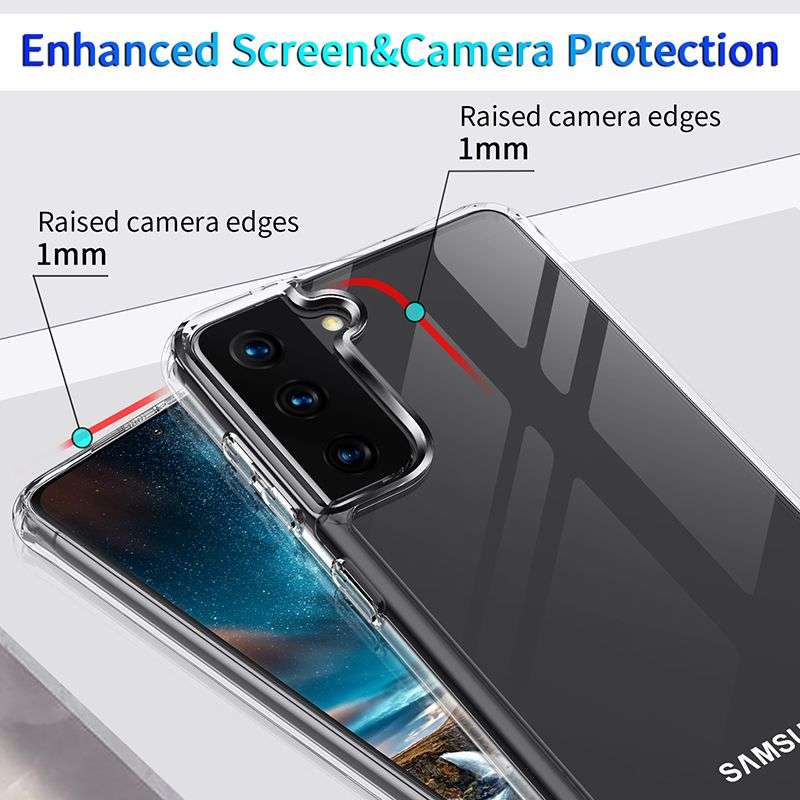 CellTime Galaxy S21 Shockproof Clear Cover