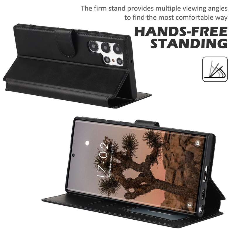 CellTime Galaxy S22 Ultra Flip Cover with Card Slots