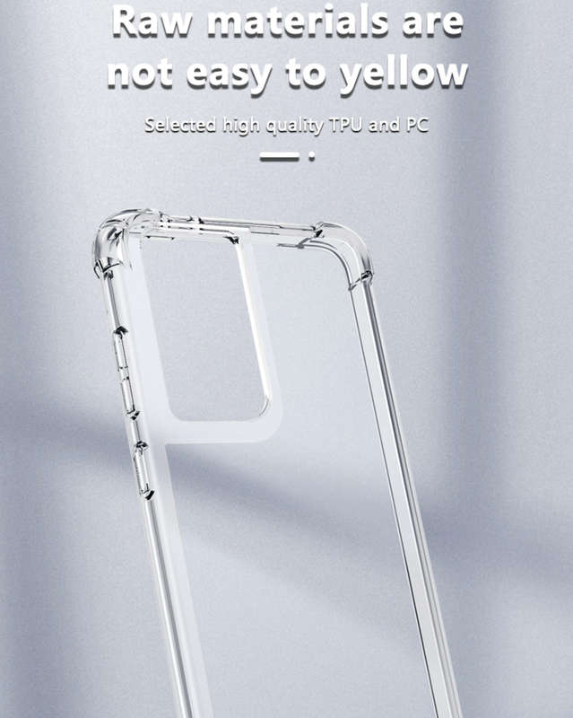 CellTime Galaxy S21 Ultra Clear Shock Resistant Armor Cover