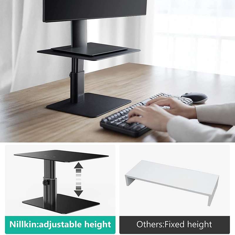 Nillkin HighDesk Adjustable Ergonomic Aluminium Monitor Riser Stand