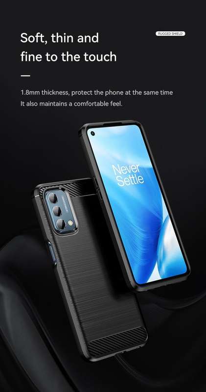 CellTime Oppo A74 Shockproof Carbon Fiber Design Cover