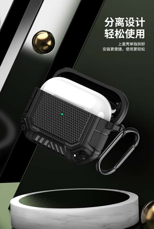 CellTime Rugged Protective Military Armor Case for AirPods 3rd Gen (2021)