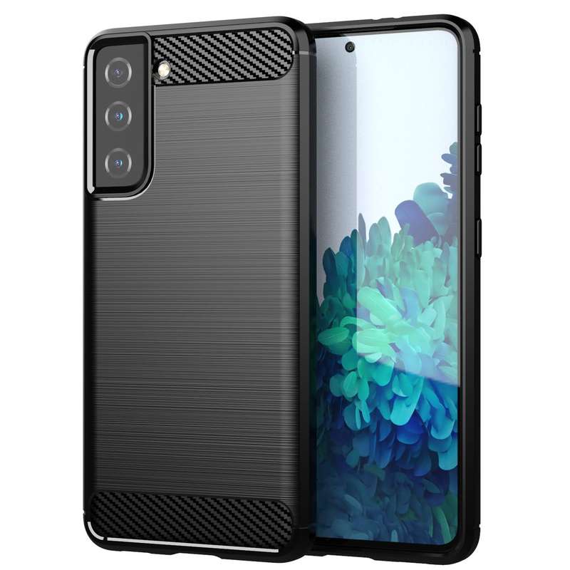 CellTime Galaxy S21 Plus Shockproof Carbon Fiber Design Cover