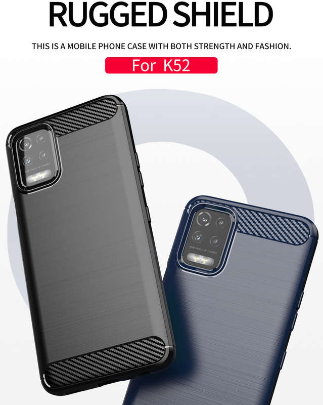 CellTime LG K42 / K52 Shockproof Carbon Fiber Design Cover