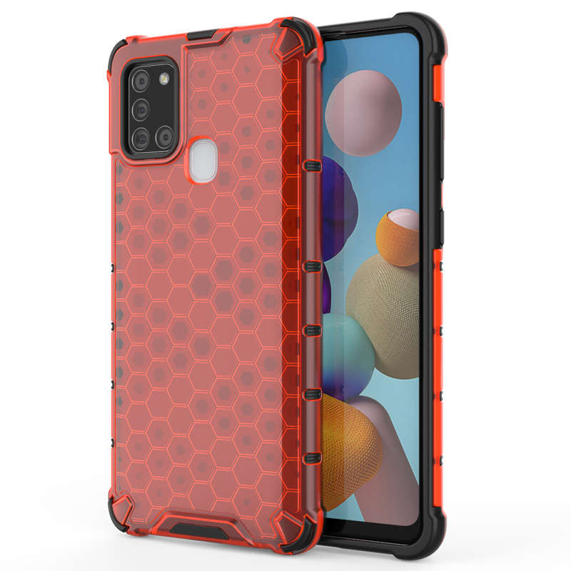 CellTime Galaxy A21s Shockproof Honeycomb Cover